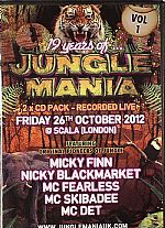 19 Years Of Jungle Mania Vol 1: Recorded Live @ Scala London Friday 26th October 2012