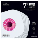 Big Fudge 7" Vinyl Record Paper Inner Sleeves (white, pack of 100)