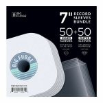 Big Fudge 7" Vinyl Record Polypropylene Outer & Paper Inner Sleeve Bundle (25 outer & 25 inner sleeves)