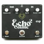 Stomp Wizard Cosmic Echo 2 Squared LoFi Tape Saturation Echo Effects Pedal
