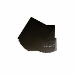 Crosley A-Z Vinyl Record Dividers 26 (black, plastic)