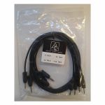 After Later Audio 60cm Single-End Stackable Patch Cables (24", pack of 5)