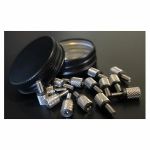 After Later Audio M3 x 8mm Thumb Screws (silver, tin of 30)