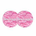 Slipmat Factory Technics Army Pink 12" Vinyl Record Slipmats (pair)
