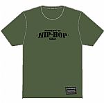 Property Of Hip Hop (olive t-shirt with black logo)