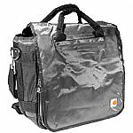 Odyssey Padded Triple Play Bag (silver) (holds 50 12"s, changes between briefcase style, shoulder style & backpack style)