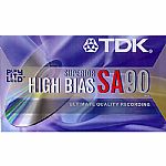 TDK SA90 High Bias Audio Cassette