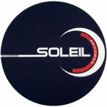 Slipmat Factory Soleil Slipmats (pair, black/white/red)