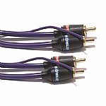 Monster Interlink Junior Interconnect Car Audio Cable (1 metre) (purple)