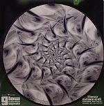 Glowtronics Organic Fractal 12" Vinyl Record Glow In The Dark Slipmats (pair)