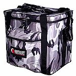 Odyssey 100 LP Padded Box Bag (arctic camouflage design, thermal insulated foam, detactable shoulder straps, lockable chrome plated zipper)