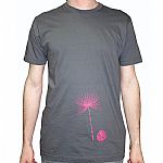 Mobilee 2006 T-Shirt (asphalt grey with pink logo)