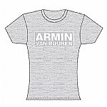 Armin Van Buuren T-Shirt (grey with white logo)