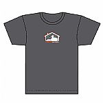 House Nation T-Shirt (grey with orange & white design)
