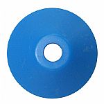 Spindle Adapter Center For Playing 45 RPM Records (blue plastic, cone-shaped)