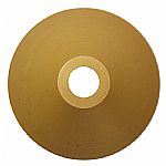 Spindle Adapter Center For Playing 45 RPM Records 45 Adapter (gold aluminum, cone-shaped)