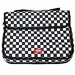 Dickies Military Laptop Case (black & white check with carry handle & shoulder strap)