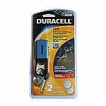 Duracell LED Flashlight  (includes 2 lithium batteries) (blue)