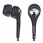 Sony Bud Style Black Earphones