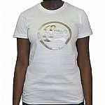 Soma T-Shirt (white with gold logo)