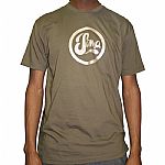 Soma T-Shirt (army green with gold logo)