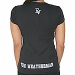 The Weatherman T-Shirt (black with grey logo)