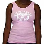 MANDY Girl Vest (pink with white logo)