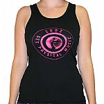 Get Physical Music Girl Vest (black with pink logo)
