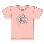 Get Physical Music T-Shirt (apricot with grey logo)