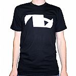 Vakant T-Shirt (black with white logo)