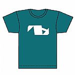 Vakant T-Shirt (bright blue with white logo)