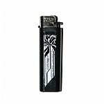 Aural Carnage Lighter (black with white logo)