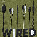 Wired T-Shirt (army green with black & grey logo)
