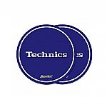 Technics Speedmat Slipmats (royal blue, white logo)