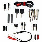 Electronic Musician's Emergency Adapter Kit (23 essential leads and adapters to resolve any DJ or live performance interfacing crisis. Don't leave home without it!)