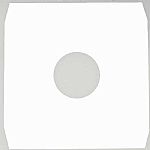 Sounds Wholesale 12" Vinyl Record Paper Sleeves (white, pack of 50)