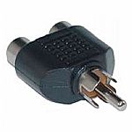 AV Link Audio Adapter Phono (RCA) Plug (black)