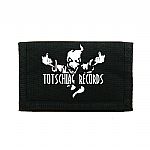 Totschlaeger Wallet (black with white logo)
