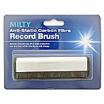 Milty Anti-Static Carbon Fibre Vinyl Record Brush