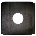 GZ Media 12" Black Paper Record Inner Sleeves (pack of 50)
