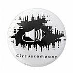 Circus Company Badge (white with black logo)