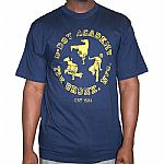 B Boy Academy T-shirt (navy with yellow design)