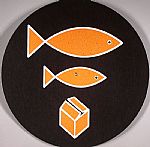 Big Fish Little Fish Slipmat (black with orange logo)