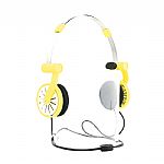 Wesc Pick Up Unisex Foldable Headphones (dandelion yellow)