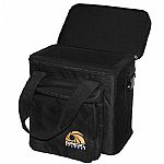 Especial Records Padded Box Bag (50 LP heavy duty black bag with orange logo, insulated foam & shouldor strap)