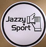 Jazzy Sport Music Shop Tokyo 5th Anniversary Slipmats (white design on black mat)