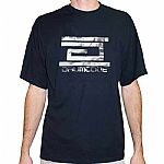 Drumcode T-shirt (navy blue with silver logo)