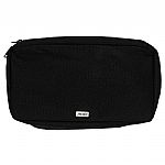 Agenda 128 Utility CD Case (black) (128 capacity CD sleeves (64 CD + 64 covers), heavy duty 600D polyester ripstop/PVC fabric shell, high density thick EPE foam padded protection, strong riveted spine)
