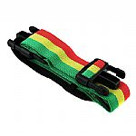 Magma Rasta Shoulder Strap With Plastic Buckle (green/yellow/red)