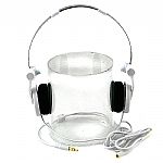 Wesc Pick Up Unisex Foldable Headphones (white & black)